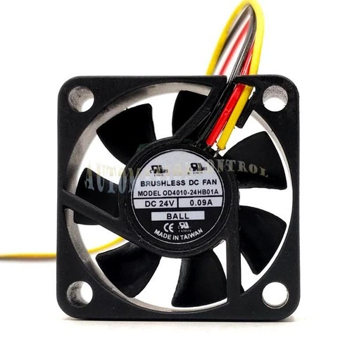 For ORION FANS OD4010-24HB01A 24V 0.09A 40*40*10MM Cooling fan 3-Wire