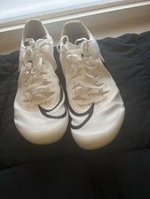 Nike Running Track  Field Athletic Spikes White Black Yellow