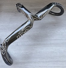 PRO Stealth Evo Carbon Drop Bar 44 cm C To C And Stem 110 mm 1 1/8 In. 410 Grams
