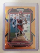 2022 Panini Prizm - Chris Jones #145 Orange Prizm /249