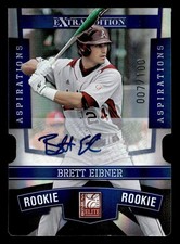 2010 Donruss Elite Extra Edition #144 Brett Eibner Signature Aspirations #/100