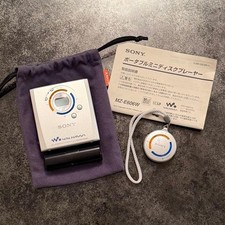 Rare item SONY WALKMAN portable MD player MZ-E606W