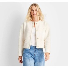 Women's Teddy Lady Chain Jacket - Future Collective TARGET - Plus Size XXL