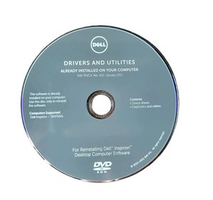 Dell Drivers and Utilities Dell Inspiron 560/560s Software Reinstall Disc Only