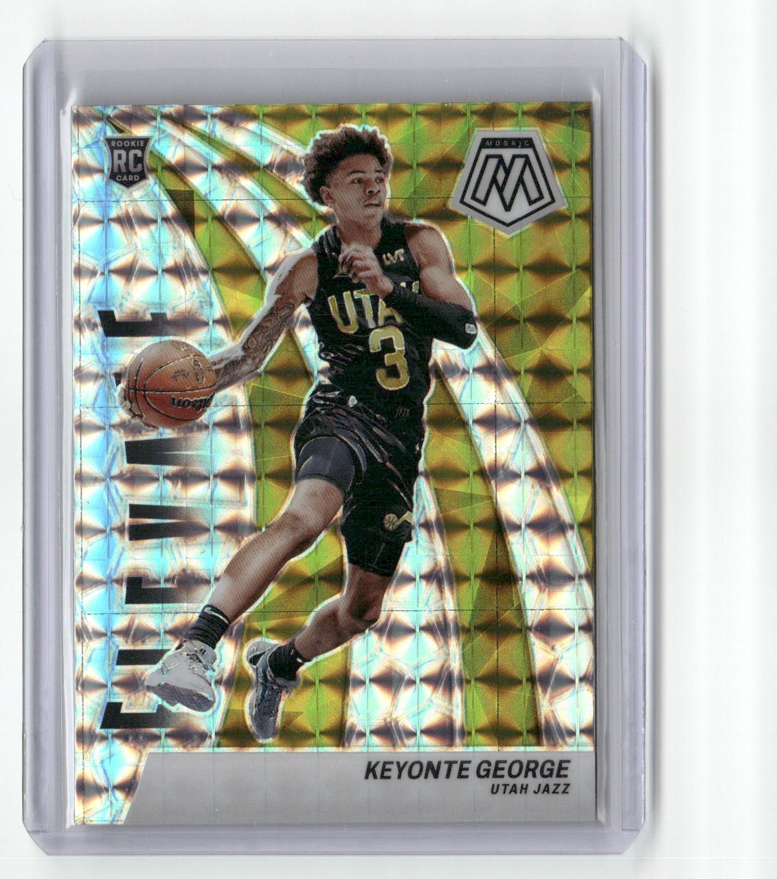 2023-24 Panini Mosaic #22 Keyonte George Elevate Mosaic