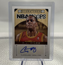 C.J. Miles 2013-14 Panini NBA Hoops Signatures Autograph #93 Cavaliers