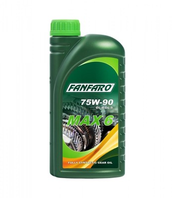 ÖL 75W90 1L GL4/GL5 SYNTHETISCH MAX6 / MAN 342 M1/M2/M3