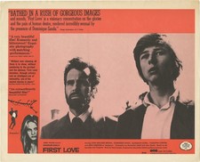 John Moulder-Brown Dominique FIRST LOVE ERSTE LIEBE Two original lobby #162162