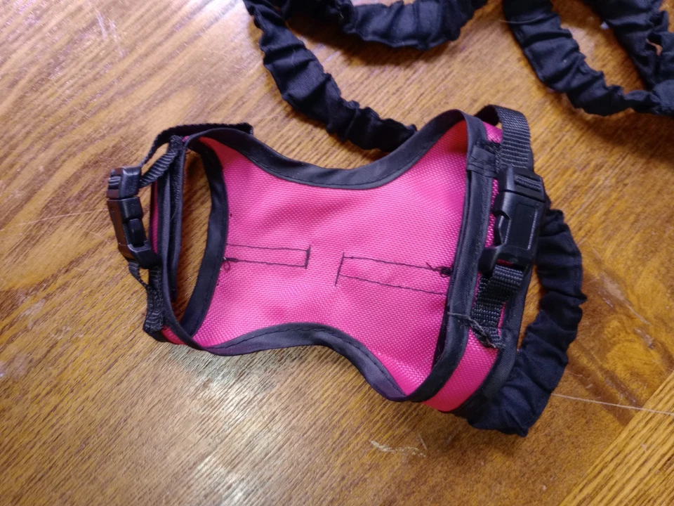 Arnés Kaytee Comfort Talla GRANDE Correa Elástica (Rosa) Hurón Conejo NUEVO Foto 2 de 3