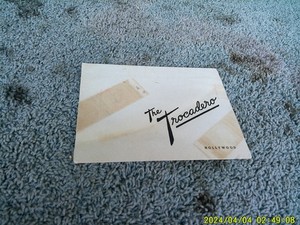 THE TROCADERO, Hollywood, California. 1945 souvenir photo of two Navy men