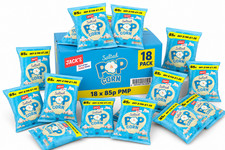 Jack’s Salted Popcorn 18 Pack Bulk Box Crisps Snacks Wholesale Party Lunchbox UK