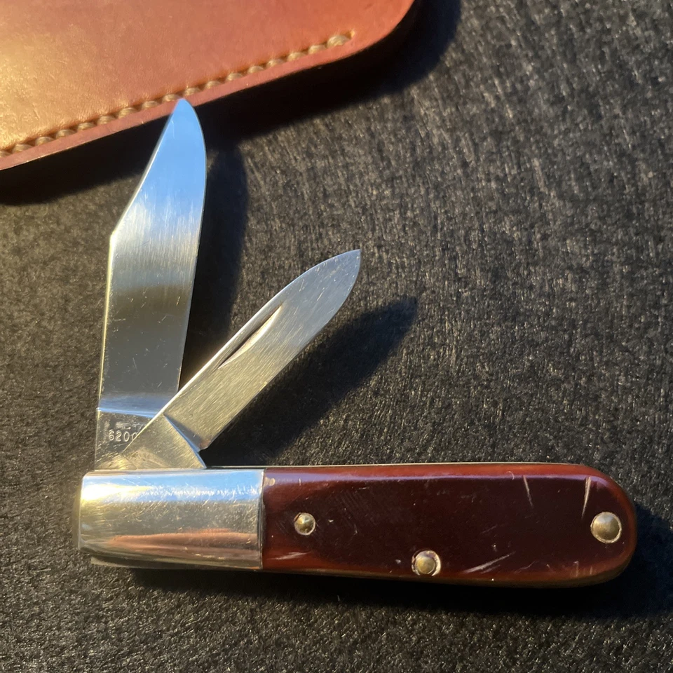 Case XX 1975 Barlow y cuero Slip Foto 2 de 4