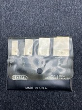 General Tools No. S-112-4 Adjustable Parallel Set, 3/8-1-5/16"