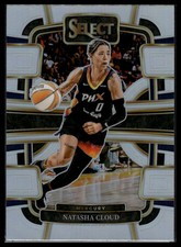 2024 Panini Select WNBA #37 Natasha Cloud Silver Prizms