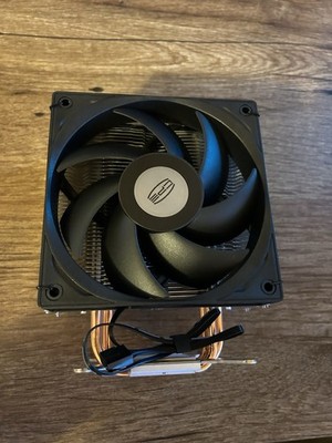 Deepcool CPU Fan with Heatsink Black Aluminum  Air Cooler for Desktop PC