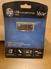 HP USB Flash Drive 16GB v255w Storage Thumb Stick NEW Sealed