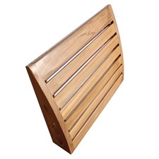 Red Cedar Sauna Headrest Backrest 2-Way Use for Sauna Room Natural Wood Brown