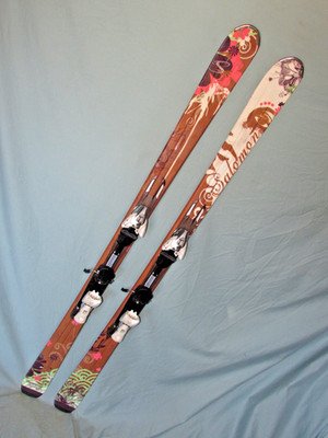Salomon Origins DIAMOND women's skis 166cm w Salomon Z10 Ti