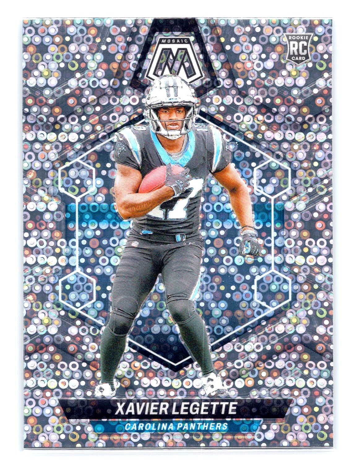 Xavier Legette 2024 Panini Mosaic #332 No Huddle Silver RC Rookie