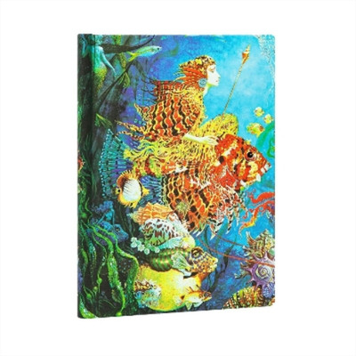 Paperblanks Sea Fantasies Midi Lined Hardcover Journal (E (Hardback) (UK IMPORT)