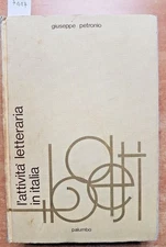 L'attivit letteraria in Italia - GIUSEPPE PETRONIO - 1979 - PALUMBO - (74