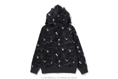 BAPE×Sanrio クロミパーカー Mサイズ BAPE® × SANRIO CHARACTERS KUROMI CAMO FULL ZIP HOODIE S | eBay
