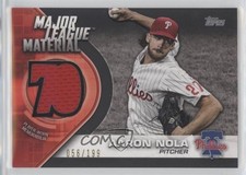 2021 Topps Major League Materials Black 56/199 Aaron Nola #MLM-AN u5u