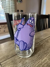 Grimace - McDonald's Vintage 1977 Collector Series 6" Tall Glass NOS