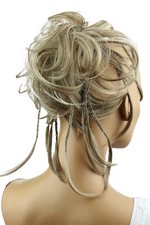 CAISHA Jumbo Scrunchie Braided Updo Wavy Messy dark blond mix 18TH613A G25D
