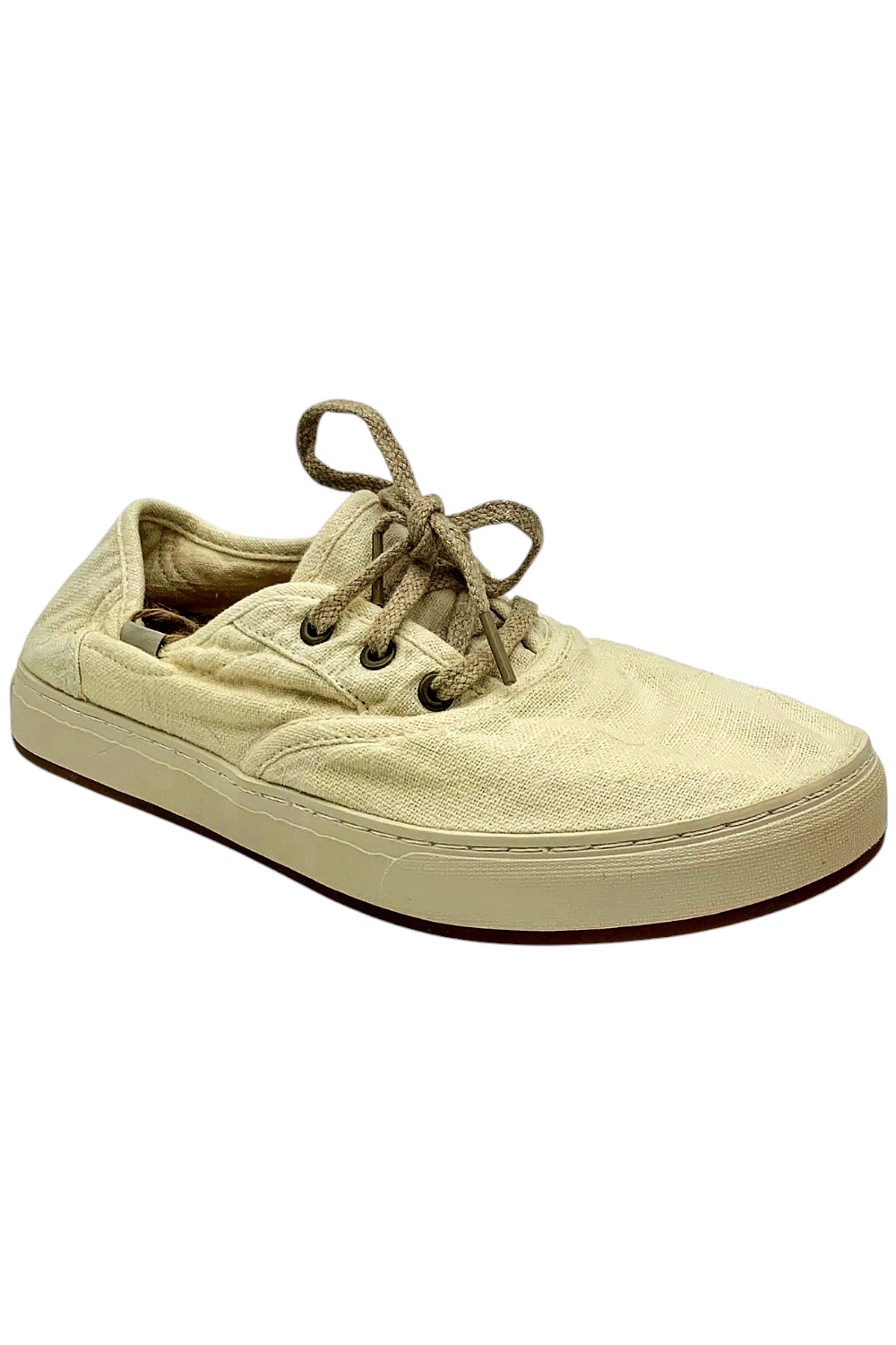 Sanuk Womens Avery Lace Washed Sneaker White 5190₽