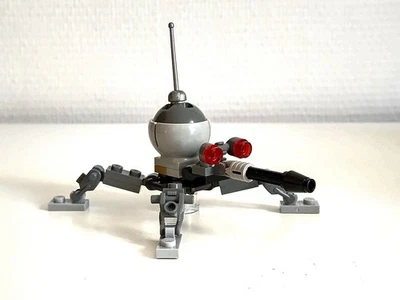 LEGO Star Wars Minifigure sw1234 - Dwarf Spider Droid - Dark Bluish Gray Dome - Photo 1/4