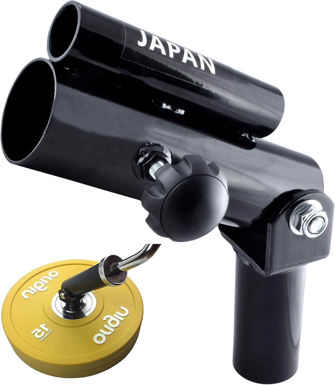 T Bar Plate Post Insert Pole Landmine Grappler Row Barbell Attachment Grm 360