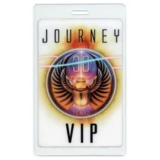 Journey 2005 30th Anniversary Concert Tour VIP Laminated Backstage Pass