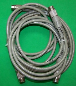 This is for one good used HP 11730A 5ft original power sensor cable made in USA