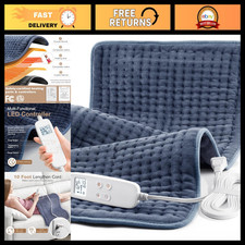 Large Heating Pad 33" x 17" - Full Back Coverage, Fast Relief for Pain Cramps