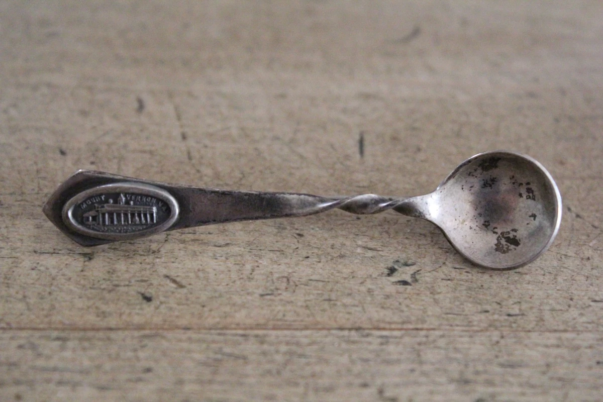 Mount Vernon Antique US Sterling Silver Souvenir Spoons for sale