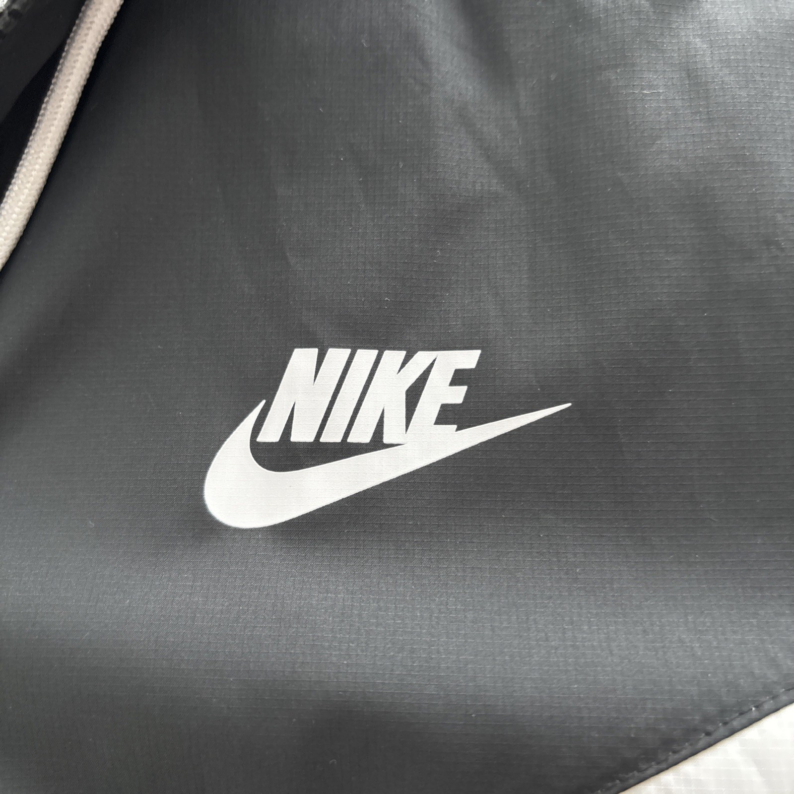 Nike Jacket Medium White Black Tech Sportswear Wi… - image 4