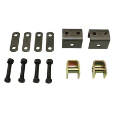 Trailer Axle Single Hanger Kit for Double Eye Springs