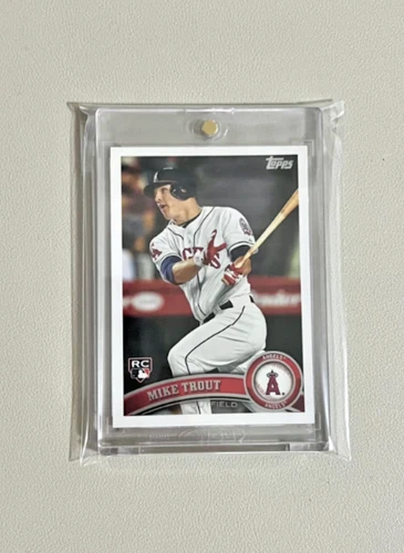 Mike Trout Rookie Card 2011 Topps Update Series - #US175 (RC) Angels HoF SP