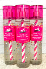 3 Milk Bar BIRTHDAY CAKE Fine Fragrance Mist 8oz LOT/SET of 3
