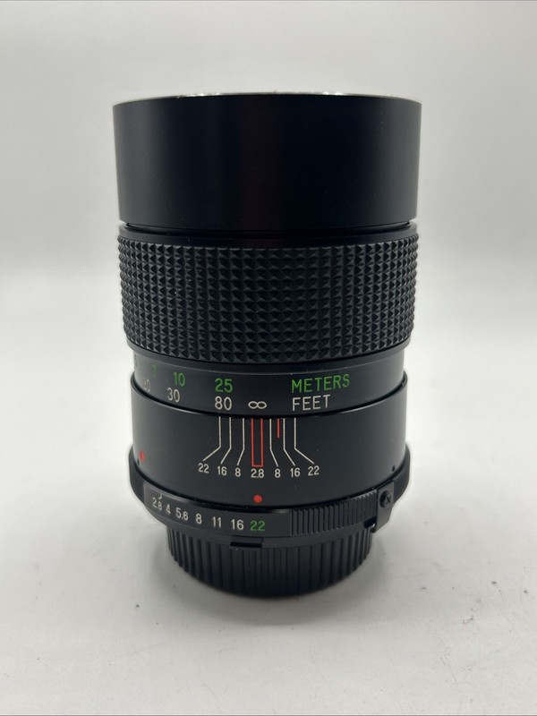 Vivitar 135mm f/2.8 auto telephoto UNTESTED #264
