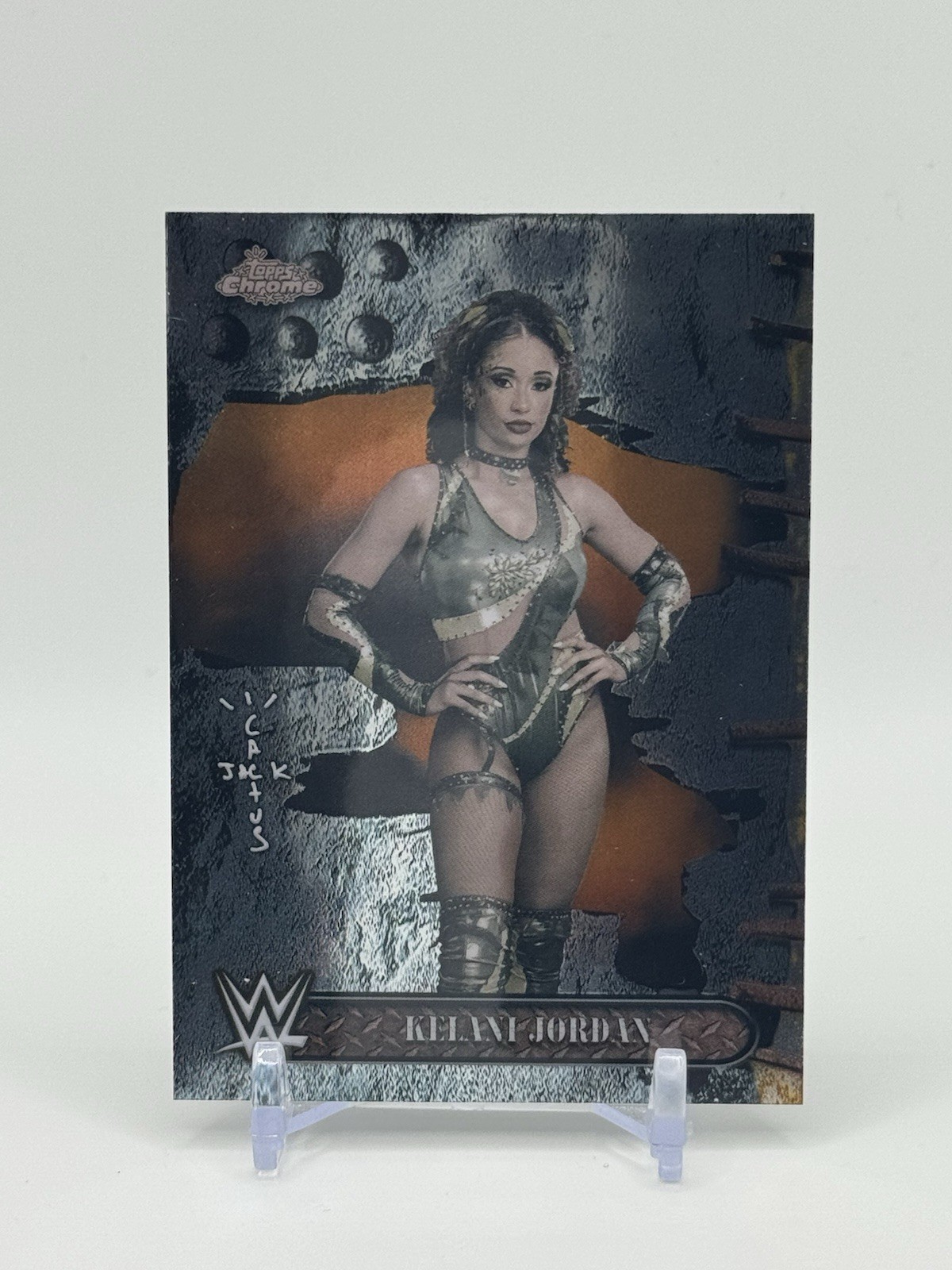 2025 Topps Chrome WWE Cactus Jack #57 Kelani Jordan