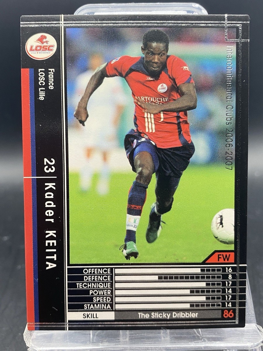 wccf引退 Kader Keita Panini WCCF 2006-2007 LOSC Lille Special Japanese 173