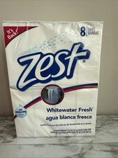 Zest Whitewater Fresh Family Deodorant Bars Soaps 8 bars 4oz bars New