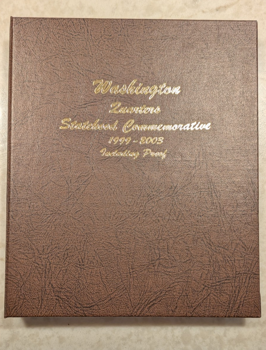 DANSCO #8143 Washington State Quarters 1999-2003 BU P, D & S Clad Proof 75 coins