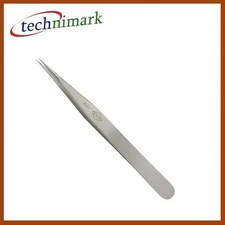 Erem 3SA Style Swiss Precision Tweezer with Straight Tips, 4-3/4"