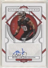 2020 Panini National Treasures Rookie Signatures 91/99 Marlon Davidson Auto u6m