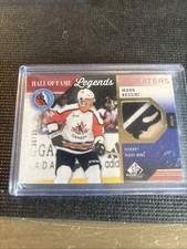 2021-22 SP Game Used HOF Legends Sweaters Patch Mark Recchi 30/35 #HOF-MR Boston