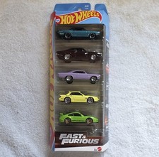 Hot Wheels Fast  Furious 5-Pack 1:64 Diecast Cars Set Unopened Box