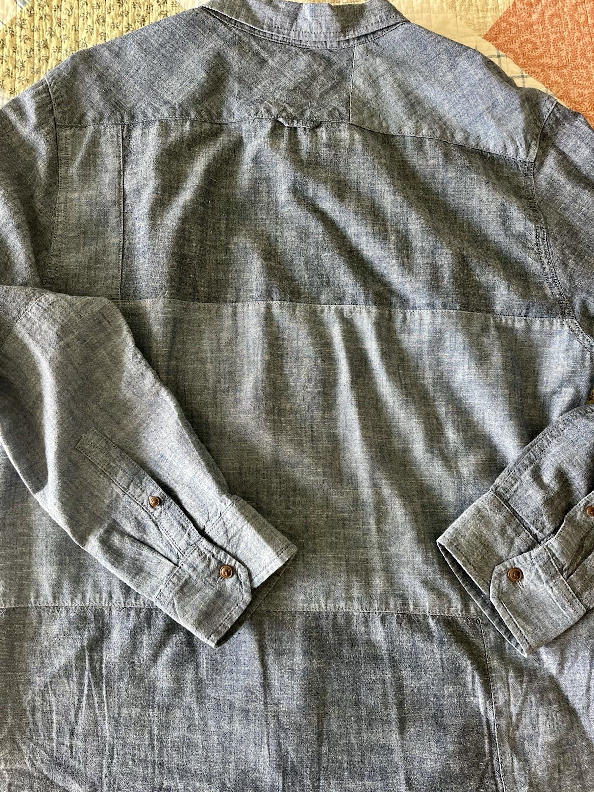 Levi’s Special edition Chambray Patchwork XL Men … - image 2